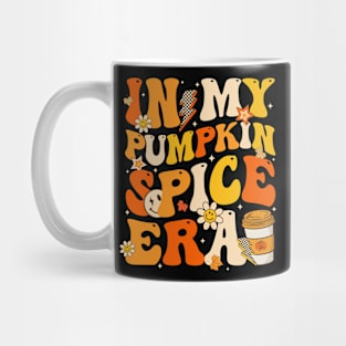 In My Pumpkin Spice Era Retro Happy Fall Autumn Thanksgiving Mug